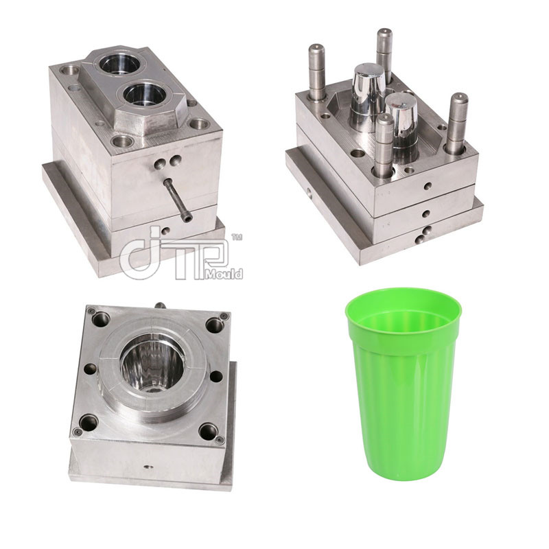 PP Material 2 Cavities P20 Mould Steel Plastic Injection Water Cup Mould